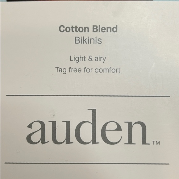 NWT 6pk Auden Cotton Blend Bikinis - Picture 2 of 8
